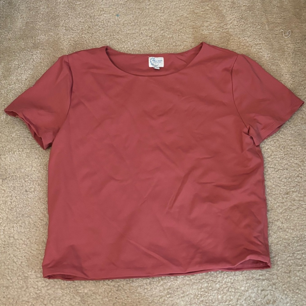 Blue Rain by Francesca’s Pink Top